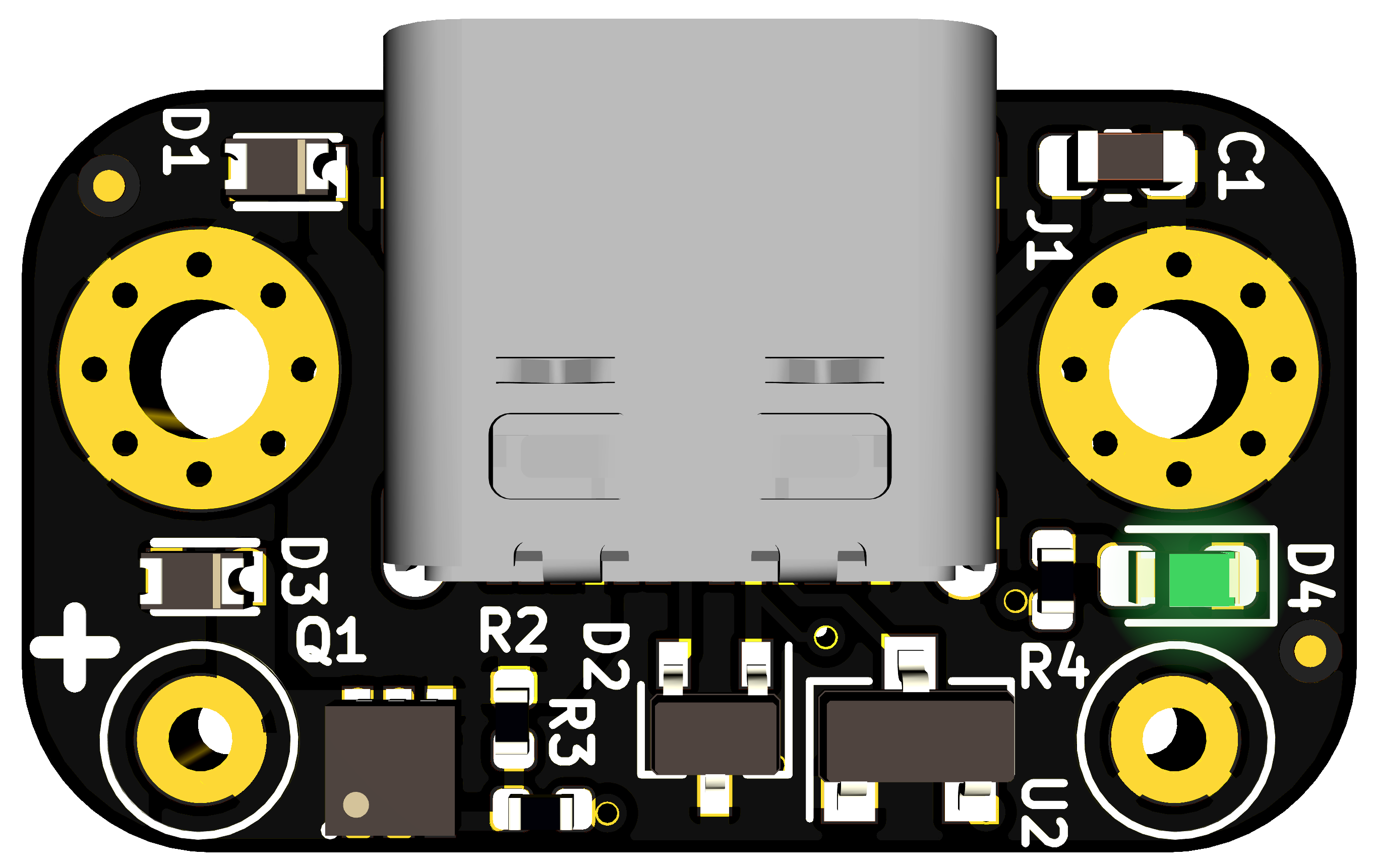 Top side of fpx board